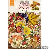 Набор высечек коллекция Autumn botanical diary 63 шт, ТМ Фабрика Декора. - ScrapUA.com