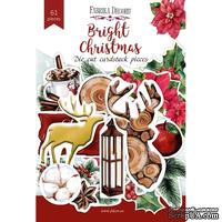 Набір висічок, колекція Bright Christmas, 61 шт - ScrapUA.com