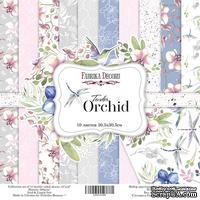 Набор скрапбумаги - Tender orchid, 30,5x30,5 см, Фабрика Декора - ScrapUA.com