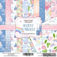 Набор скрапбумаги - Believe in miracle, 30,5x30,5 см, Фабрика Декора - ScrapUA.com