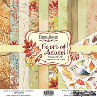 Набор скрапбумаги Colors of Autumn, ТМ Фабрика Декора - ScrapUA.com