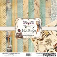 Набор скрапбумаги Family Heritage 30,5x30,5 см, ТМ Фабрика Декора - ScrapUA.com