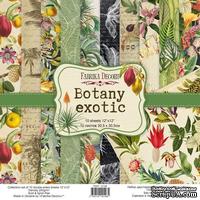 Набор скрапбумаги Botany exotic 30,5x30,5 см, ТМ Фабрика Декора - ScrapUA.com