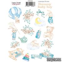 Набор наклеек (стикеров) Dreamy baby boy 086, ТМ Фабрика Декора - ScrapUA.com