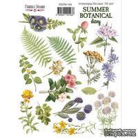 Набор наклеек (стикеров) 16 шт Summer botanical diary  193, ТМ Фабрика Декора - ScrapUA.com