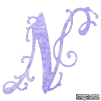 Лезвие Lace Flourish Letter N от Cheery Lynn Designs