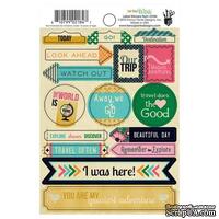 Лист наклеек Fancy Pants - Be Different Label Stickers, 10х15 см - ScrapUA.com