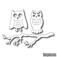 Лезвие Frantic Stamper - Cutting Die - Spooky Owls and Branch set