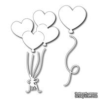 Лезвие Frantic Stamper - Precision Die - Heart Balloons