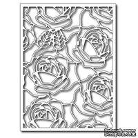 Лезвие Frantic Stamper Precision Die - Blooming Roses Card Panel 