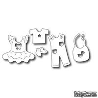 Лезвие Frantic Stamper - Precision Die - Baby Clothes Icons - Детская одежда