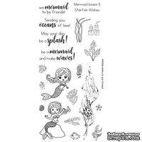 Акриловый штамп Frantic Stamper - Clear Stamp Set - Under the Sea Mermaid Sentiments 