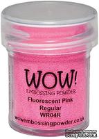 Пудра для эмбоссинга Wow Fluorescent Magenta - Regular, 15 мл