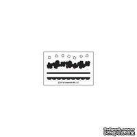 Набор штампов от Concord & 9th - Friend Like You Borders stamp set,  4 шт.
