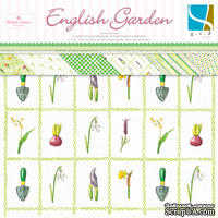 Набор скрапбумаги GCD Studios - English Garden - 12 двусторонних листов, размер: 30x30 см
