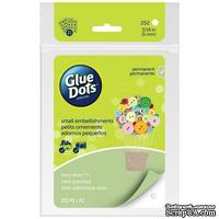 Клеевые капли Glue Dots - Mini - Sheets, 252 штуки, 5 мм, в листах - ScrapUA.com