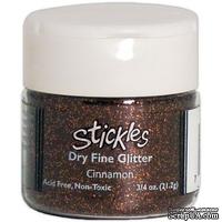 Сухой глиттер Ranger - Stickles Dry Fine Glitter - Cinnamon - ScrapUA.com