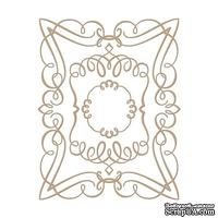 Пластины для фольгирования от Spellbinders - Elegant Rectangle - ScrapUA.com