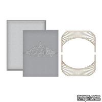 Пластины для фольгирования от Spellbinders - Place Card/Mini Topper - ScrapUA.com