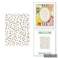 Пластина для фольгирования от Spellbinders - Scattered Dot Pattern - ScrapUA.com