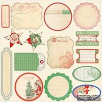 Высечки от Melissa Frances - Countdown To Christmas Cardstock Die - Cuts.Размер от 3,5 х 6,5 см до 5,5 х 10 см - ScrapUA.com