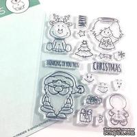 Набор штампов Gerda Steiner - Holiday Friends 4x6 Clear Stamp Set