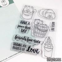 Набор штампов Gerda Steiner - Buckets of Love 4x6 Clear Stamp Set