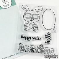 Набор штампов Gerda Steiner - Nerdy Easter Bunny 3x4 Clear Stamp Set