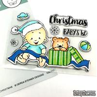 Набор штампов Gerda Steiner - Baby Boy Christmas 3x4 Clear Stamp Set