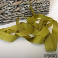 Лента Seam Binding Dusty Olive, ширина 14мм, длина 90см - ScrapUA.com