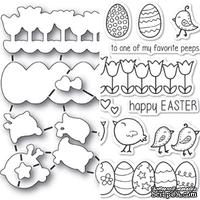 Набор ножей и штампов от Poppystamps - Easter Chicks