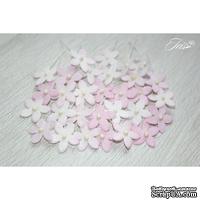 Набор цветов TM Iris - Little flowers светло-розовые, 15 мм, 30 шт - ScrapUA.com