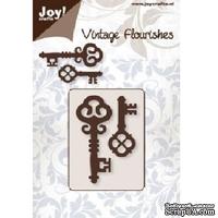 Лезвие Joy Crafts - Vintage Flourishes - Cutting Keys 1 - Ключи, 2 шт