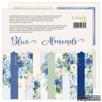 Набір паперу для скрапбукінгу Lemoncraft - Blue Almonds, 15х15 см