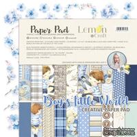 Набір паперу для скрапбукінгу Lemoncraft - Boy's Little World, 30.5х30.5 см