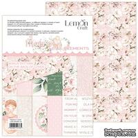 Набір паперу для скрапбукінгу Lemoncraft - Mum's Love Elements, 15.2х30.5 см, елементи для вирізання