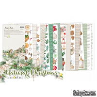 Набір паперу для скрапбукінгу Lemoncraft - Natural Christmas, 15.2х30.5 см, елементи для вирізання