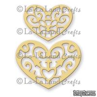 Лезвие La-La Land Crafts - Filigree Hearts