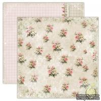 Лист скрапбумаги LemonCraft - House of Roses - Double-sided scrapbooking paper, Houses Of Roses - Old-fashioned dress, двусторонний, 30х30 см