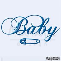 Набор лезвий Marianne Design Creatable - Baby Text and Safety Pin