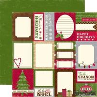 Лист двусторонней бумаги от Echo Park-Tis the Season Card - ScrapUA.com