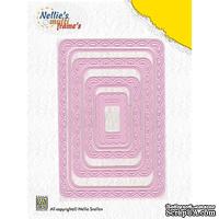 Лезвие Nellie Snellen Multi Frame Dies - Rectangle (set of 7)