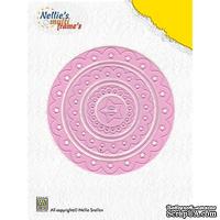 Лезвие Nellie Snellen Multi Frame Dies - Decorative Circle (set of 6) - ScrapUA.com