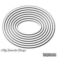 Лезвие My Favorite Things - Die-namics Oval STAX Set 1, 7 шт.