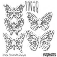 Лезвие My Favorite Things - Die-namics Flutter of Butterflies - Lace, 10 шт.