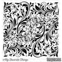 Резиновый штамп My Favorite Things - BG Garden Flourish Background