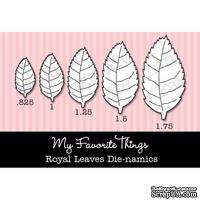 Набор лезвий My Favorite Things - Die-namics Royal Leaves (MFT161) - ScrapUA.com