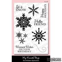 Акриловые штампы My Favorite Things - LJD Snowflake Splendor