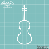 Чипборд от Вензелик - Скрипка 02, размер: 34x89  мм