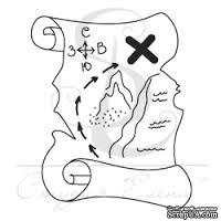 Штамп от Питерского Скрапклуба - Карта Сокровищ
